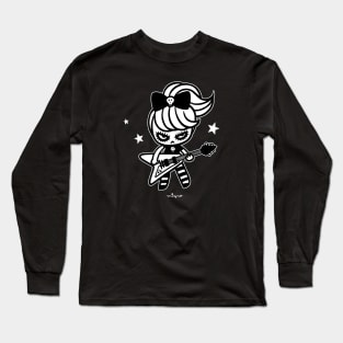 Rock Girl Black Long Sleeve T-Shirt